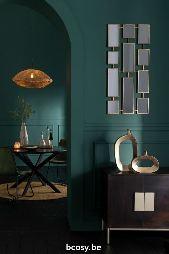 Jline Lampara Colgante Red Metal Oro.