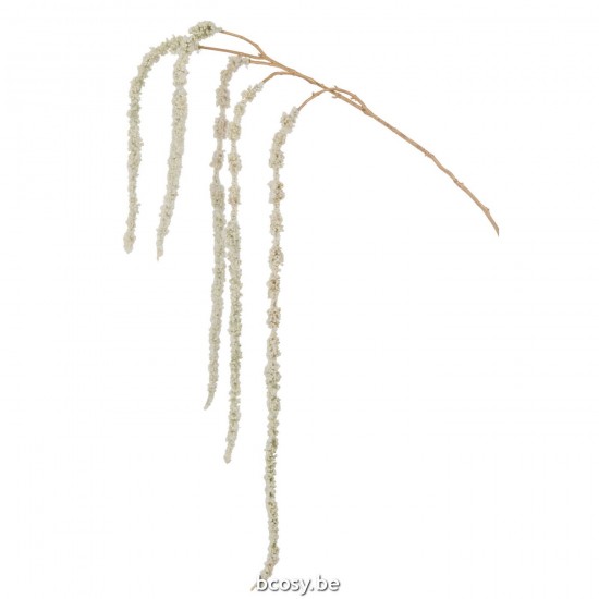 J Line branches d'arbres Jolipa Branche Amaranthus Plastique Creme Or.