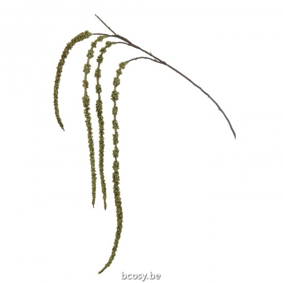 J Line branches d'arbres Jolipa Branche Amaranthus Plastique Vert Fonce.