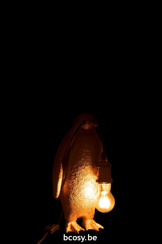 J Line Éclairage Armatures Luminaires D'intérieur Pieds De Lampe Avec Abat Jour Lampes De Table Jolipa Lampe Pingouin Resine .