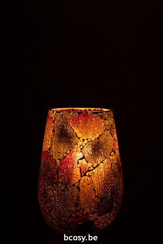 J Line photophores Jolipa Photophore Sunset Verre Multi Large.