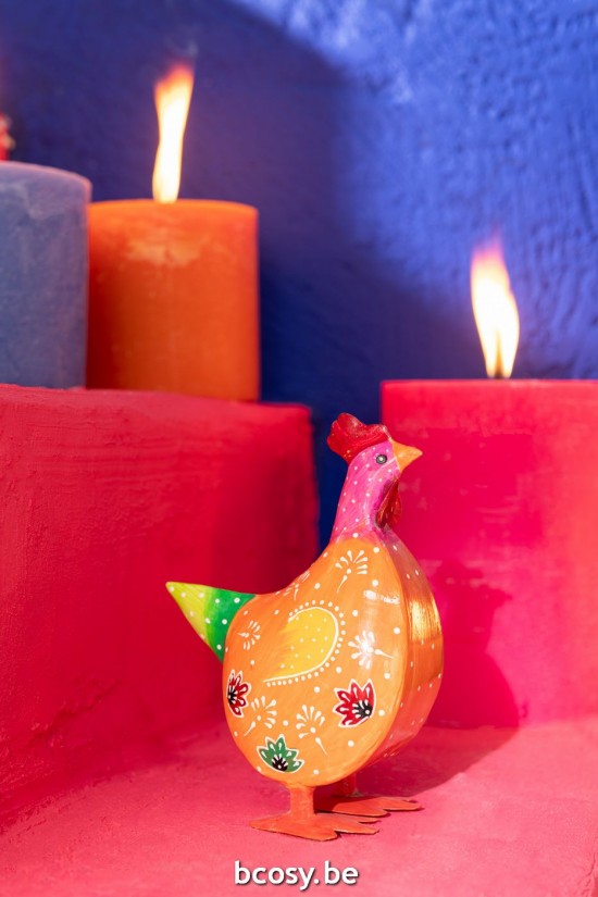 J Line 40020 Design Decorations Online Webwinkel Reseller Distributeur Decoracion Cock Beelden Online bestellen Dekoration Bu.