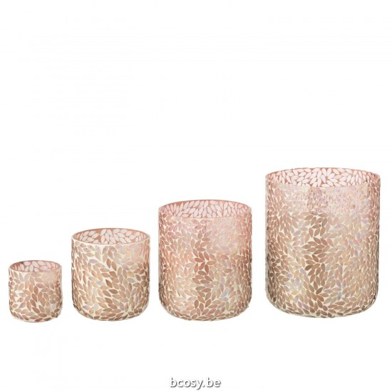 Jline Geurkaars Tender Rose Wax Roze Extralarge 150U.