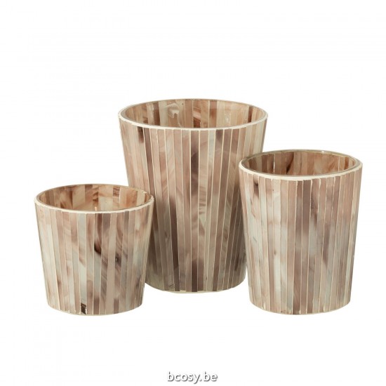 J Line bougies parfumées Jolipa Bougie Parfumee Noa Tender Rose Rose Large 75 Heures.