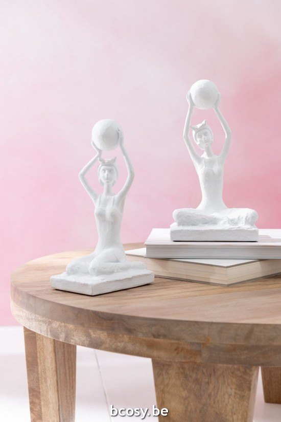 Jline Mujer Traje De Baño Pelota Poly Blanco Surtido 2.