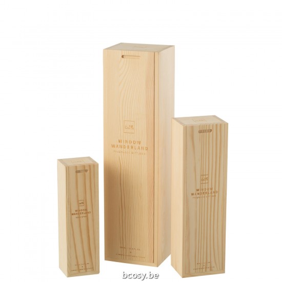 J Line diffuseurs de parfums Jolipa Diffuseur Carre Window Wanderland Transparent Large.