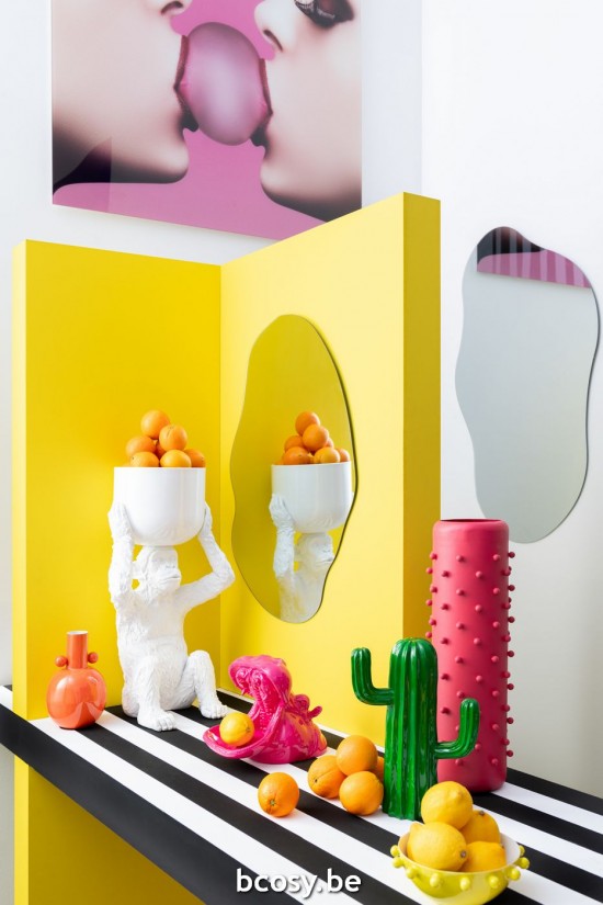 J Line Secchiello Per Il Ghiaccio Scimmia Resina Bianco Cubitera Mono Poliresina Blanco.