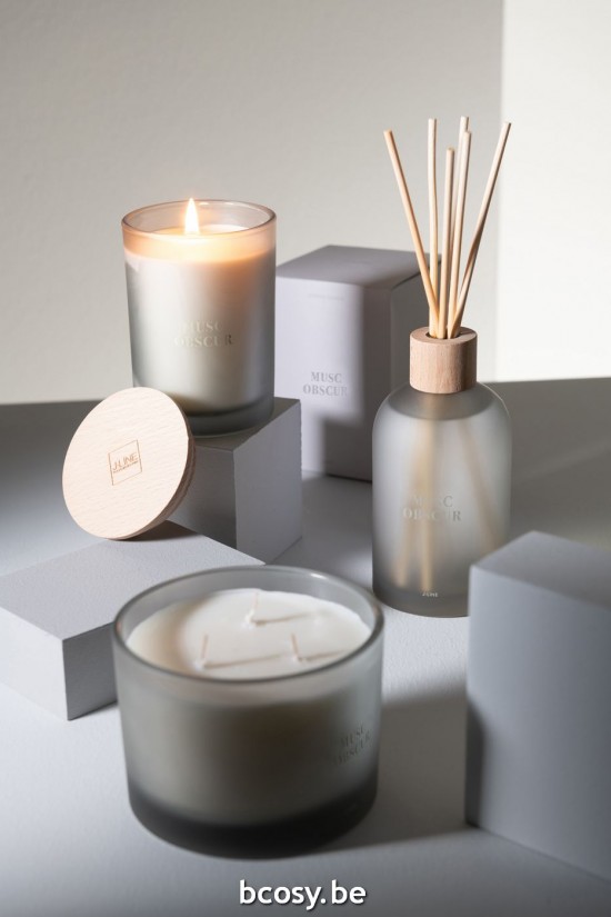 Jline Duftkerze Accords Essentiels Musc Obscur 38 Stunden aroma kerzen.