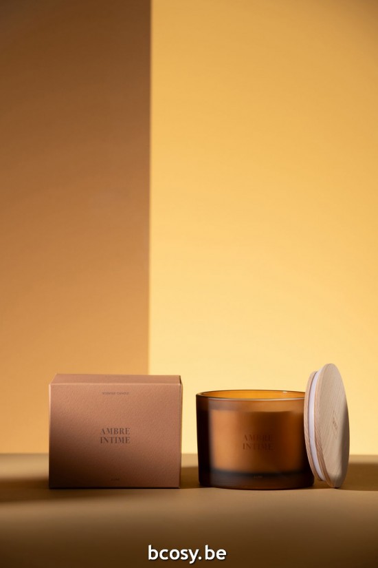 Jline Vela Perfumada Accords Essentiels Intimate Amber 28H.
