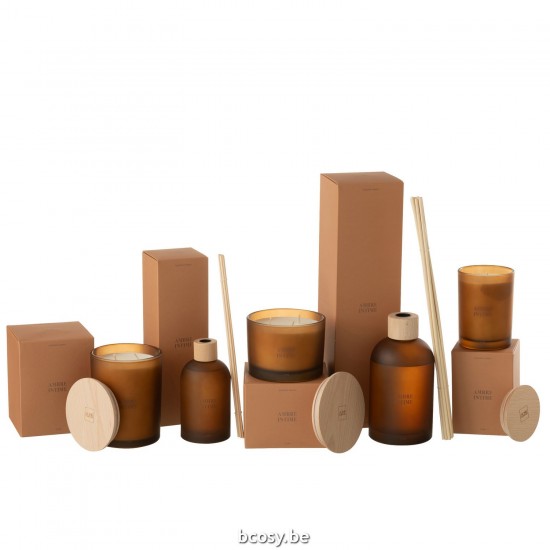 J Line diffuseurs de parfums Jolipa Diffuseur Accords Essentiels Ambre Intime 550Ml.