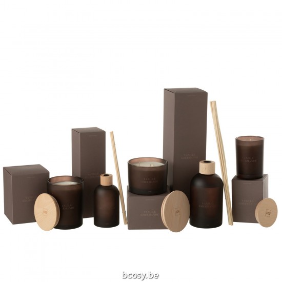 J Line diffuseurs de parfums Jolipa Diffuseur Accords Essentiels Vanille Gourmande 550Ml.