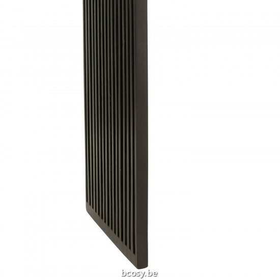 Jline Set Van 2 Console Met Schap Gerecycleerd Teak Zwart.