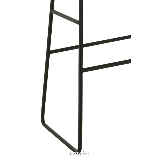 J Line Stool Rectangular Recycle Teak Natural Large bar chairs stools.