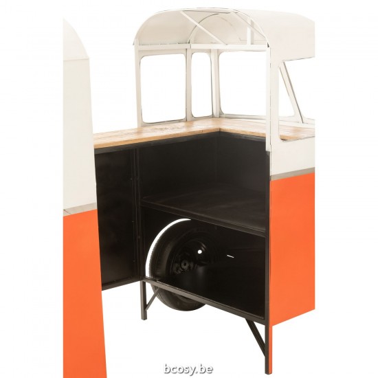 J Line Bus Bar Ijzer Oranje.