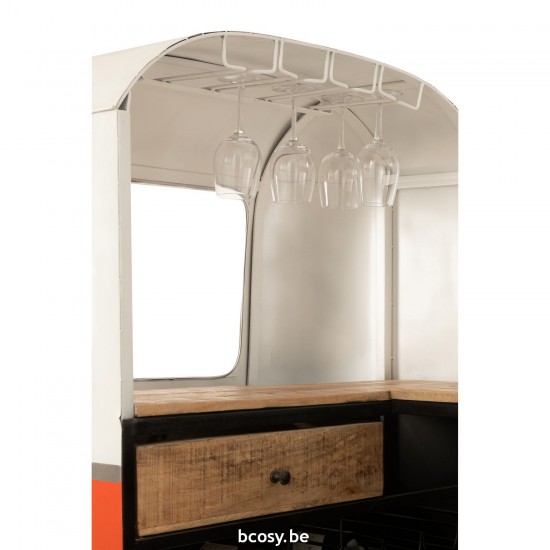 Jline Bus Bar Eisen Orange barschrank barschraenke.