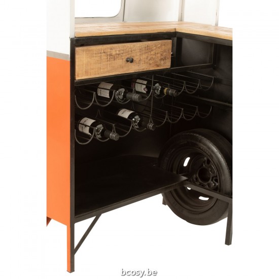 J Line 40833 Meubles d appoint LandmMoebel Barschraenke Beach Bars armoire bar Barkast Meubles Moebel bar cabinets Bar bar ca.