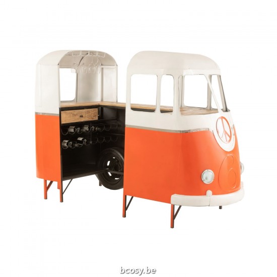 Jline Bus Bar Hierro Naranja.