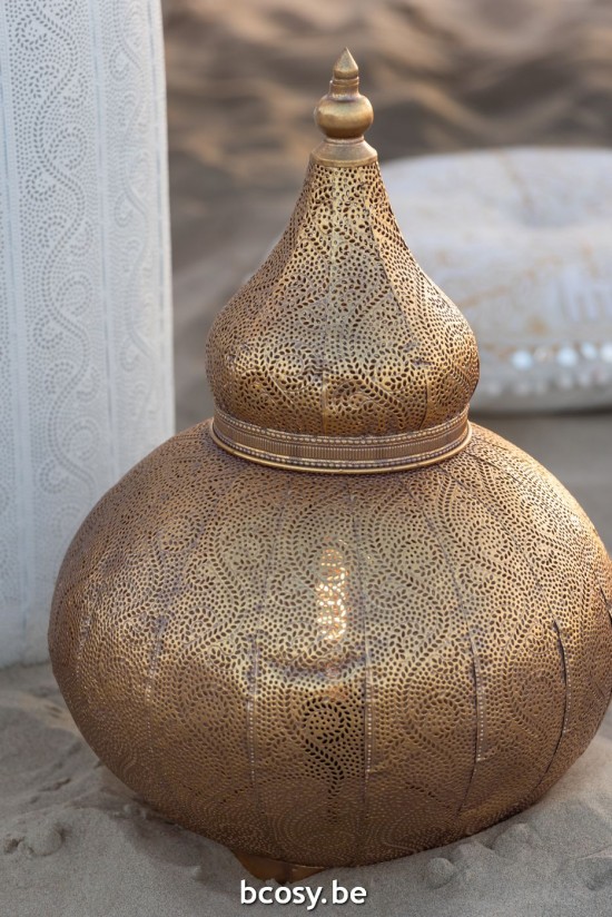 Jline Lámpara Aladin Metal Oro Large.