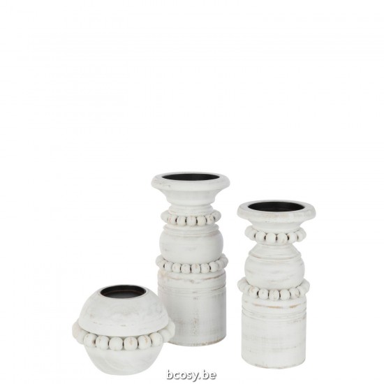 Jline Kaarshouder Pila Den Metaal Wit Large.