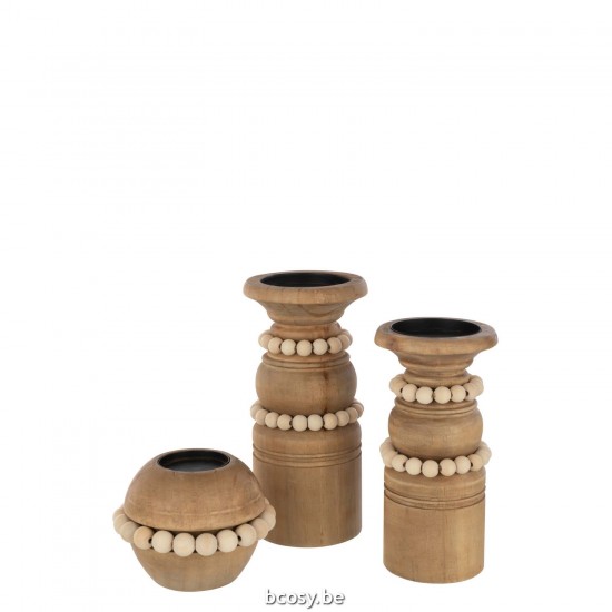 Jline Kaarshouder Pila Den Metaal Natuur Large.