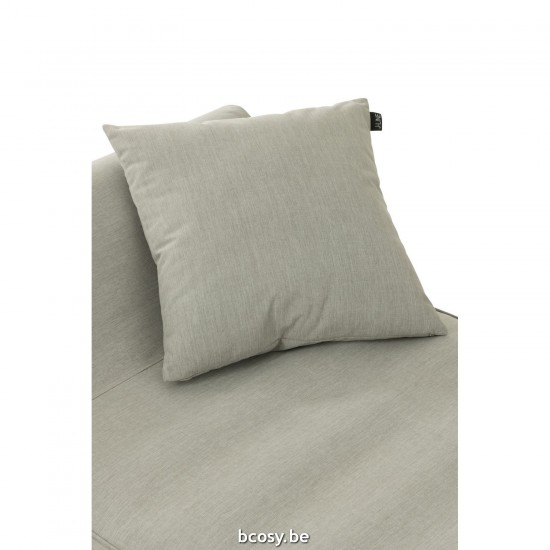 J Line coussins Jolipa Coussin Exterieur Polypropylène Gris.