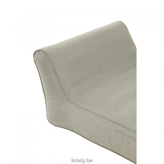 J Line Mattress Helene Polypropylene Grey sitting pillows Cushions beanbags.