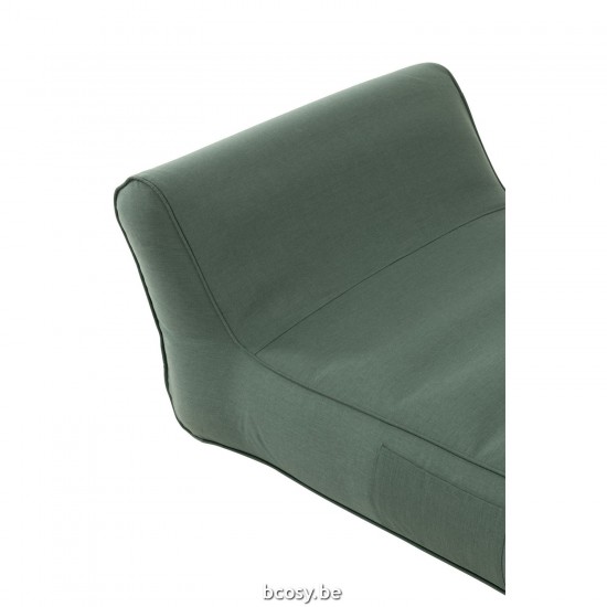 J Line Mattress Helene Polypropylene Green sitting pillows Cushions beanbags.