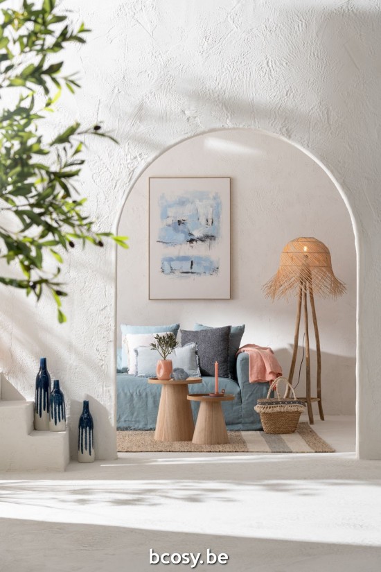 Jline Alfombra Moteada Rayas Lana Mix.