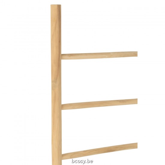 J Line echelle echelles Jolipa Echelle 5 Marches Teck Naturel.