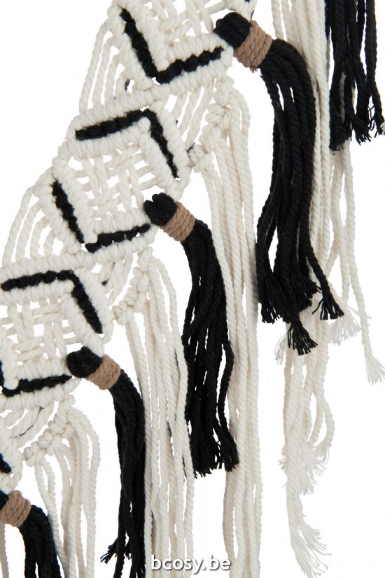 J Line pendeloques Jolipa Suspension Boheme Coton Mix.