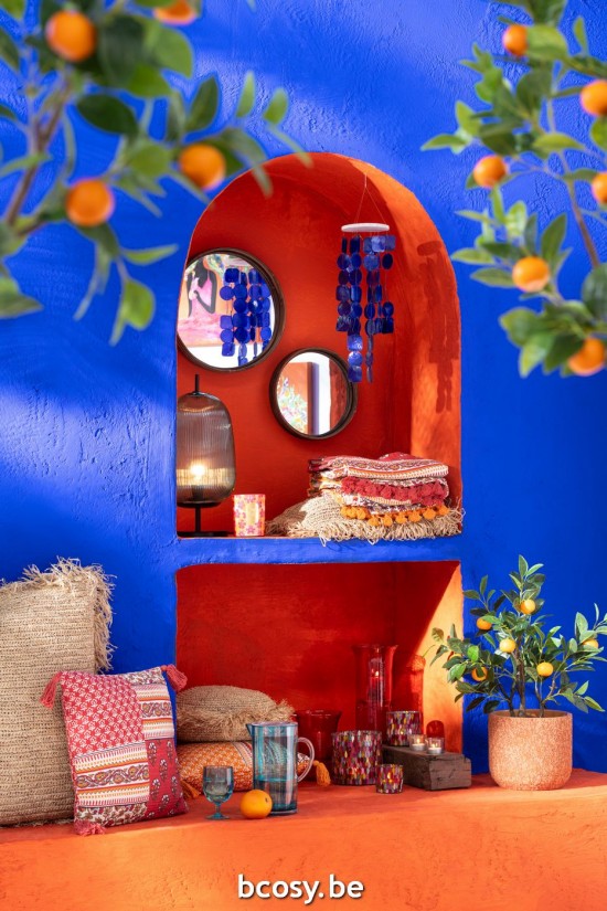 Jline Carillón Escama Concha Azul.