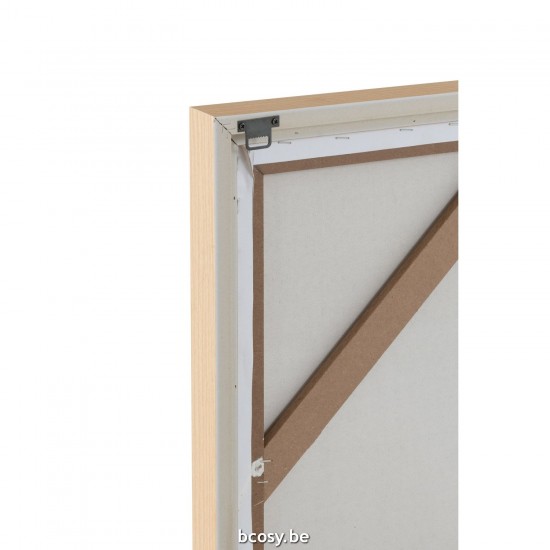 J Line tableaux peintures Jolipa Tableau Lauwra Toile Blanc.