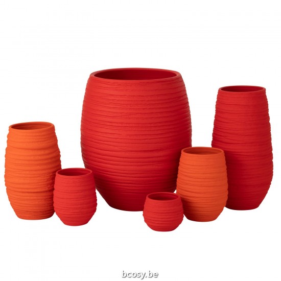 Jline 43024 Bloempotten Cache Pots Flowerpots Blumentöpfe Macetas Vasi Per Piante DECORATIE Schalen potten vazen.