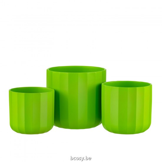 Jline 43037 Bloempotten Cache Pots Flowerpots Blumentöpfe Macetas Vasi Per Piante DECORATIE Schalen potten vazen.