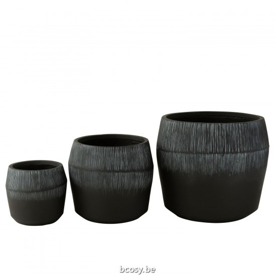 Jline 43085 Bloempotten Cache Pots Flowerpots Blumentöpfe Macetas Vasi Per Piante DECORATIE Schalen potten vazen.