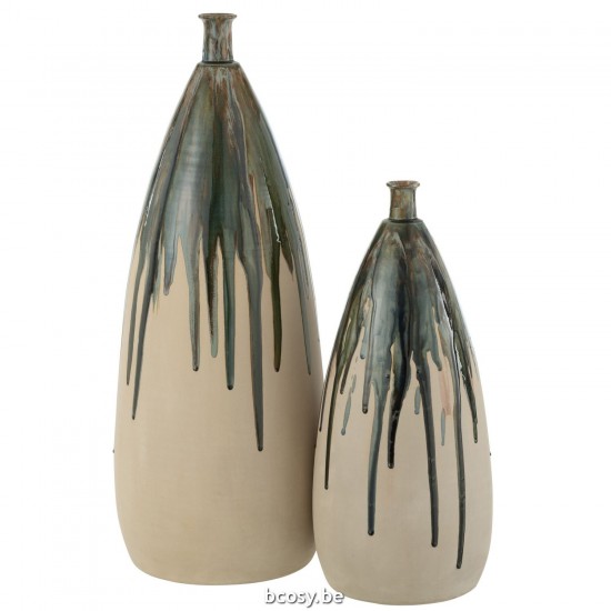 Jline 43133 Vazen Vases Vases Vasen Jarrones Vasi DECORATIE Schalen Potten Vazen.
