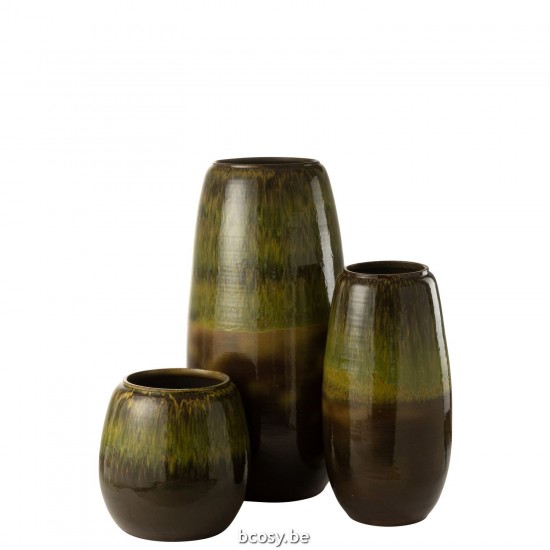 Jline 43312 Vazen Vases Vases Vasen Jarrones Vasi DECORATIE Schalen Potten Vazen.