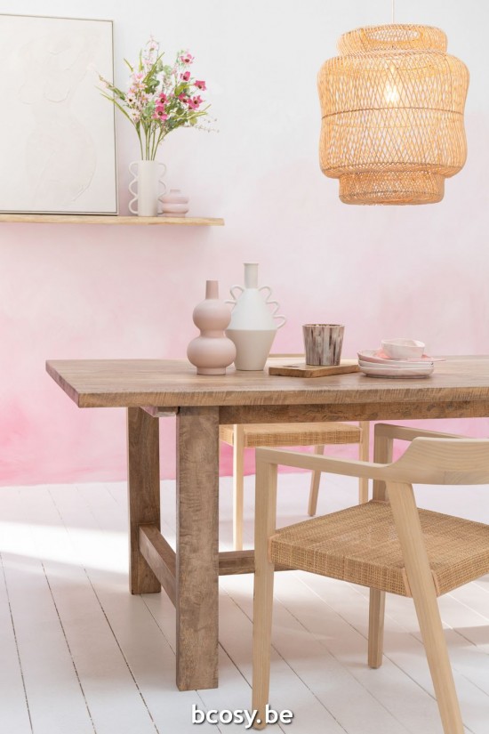 J Line Sedia Emma Legno Teak Naturale Silla Emma Madera Teca Natural.