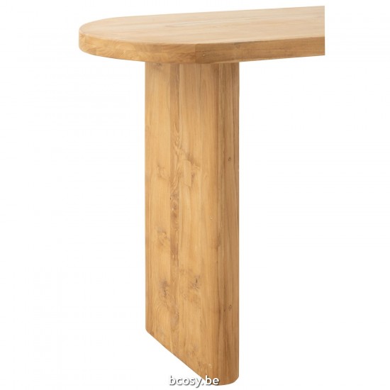 Jline Tisch Teak Holz Naturell konsolen endtische.