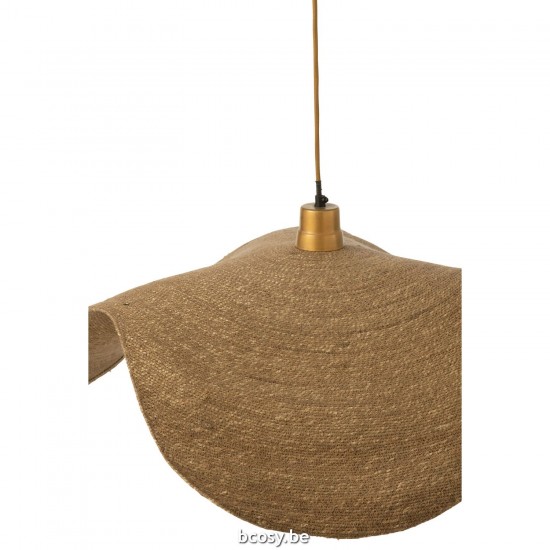 Jline Hangende Lamp Moonj Gras Naturel Large.