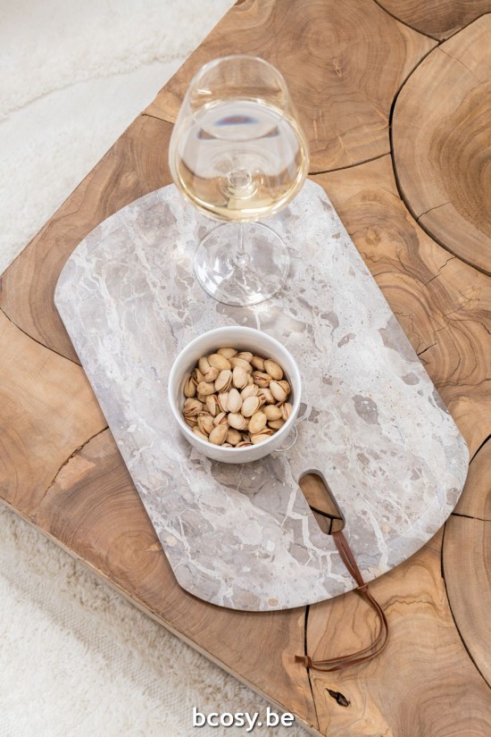 Jline Tabla Rectángular Mármol Beige Small.