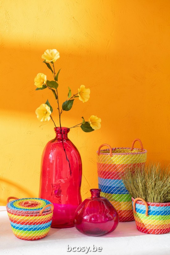 Jline Hibisco Tallo Artificial Amarillo.