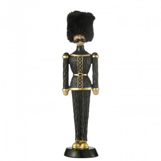 J Line Gens personnes Jolipa Casse Noisette Fourrure Chapeau Resin Noir Large.