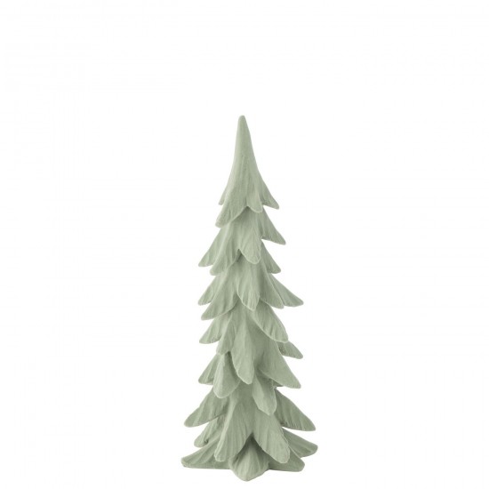 J Line arbres sapins de noel sur pied Jolipa Sapin Resine Velours Menthe Large.