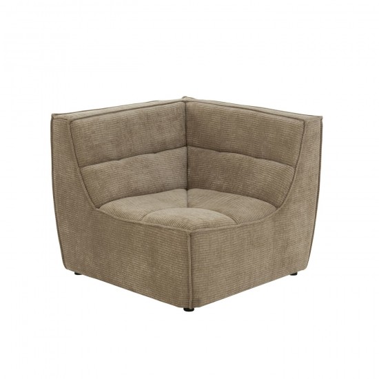 Jline Sofa Esquinero Grid Álamo Espuma Topo Oscuro.
