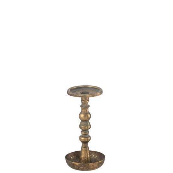 J Line Candle Holder Jere Metal Gold candleholders candle holders candlesticks.