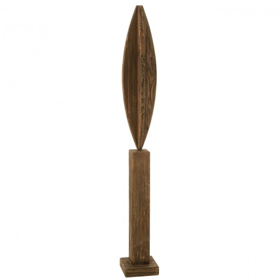 J Line La nature Photo de nature Photos de la nature Jolipa Deco Sur Pied Luke Bois De Pin Brun Large.