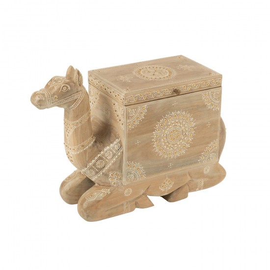 J Line 50595 Case coffres boites de rangement en bois Reisekoffer Meubles rustiques Mobilier rural Landelijke stijl Meubels De.