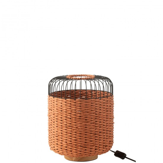 Jline Lamp Metaal Oranje.