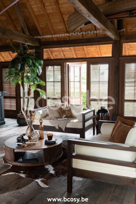 Jline ronde salontafel reyi op wieltjes j line